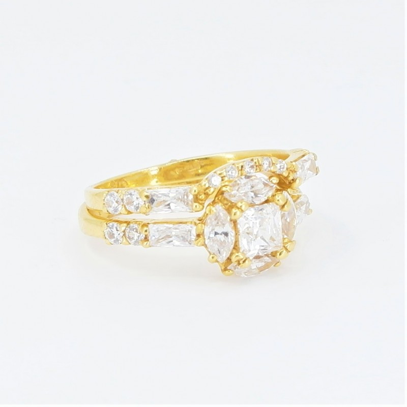Unique bridal ring set! - 1