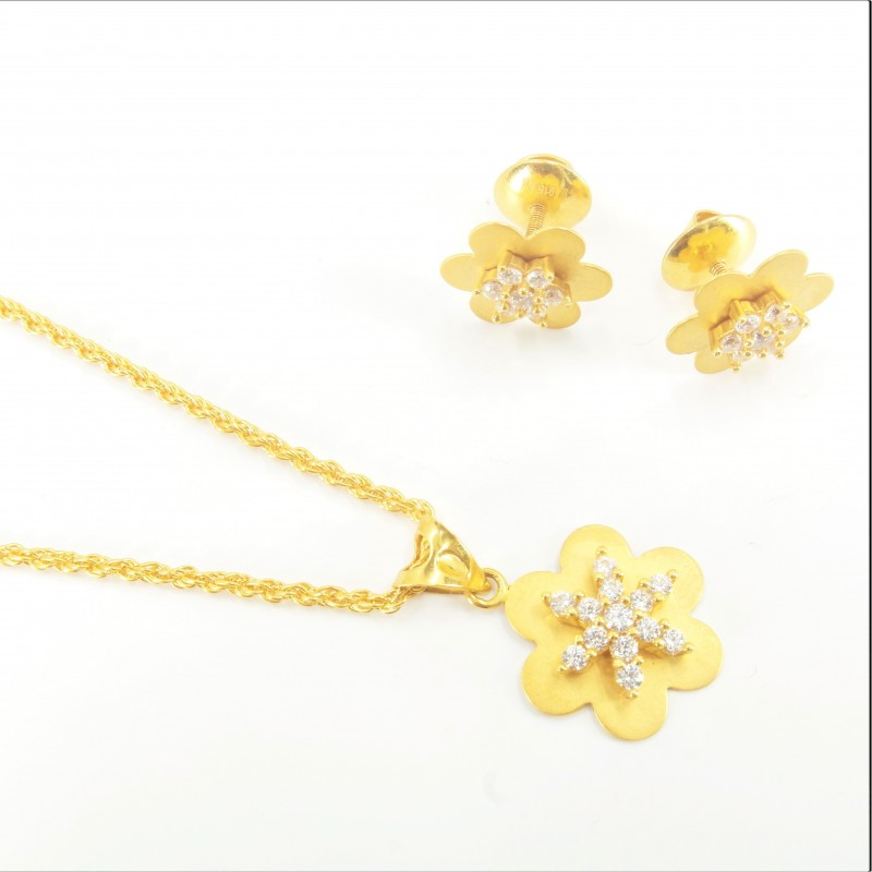 Soft Star C/Z Pendant Set - 1
