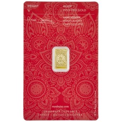 1g Laxmi Gold Bar - The Royal Mint