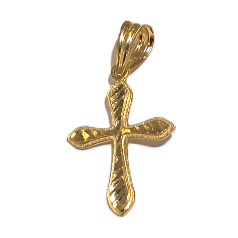 A small cross pendant