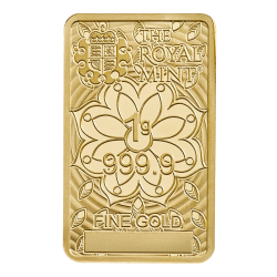 1g Ganesh Gold Bar - The Royal Mint