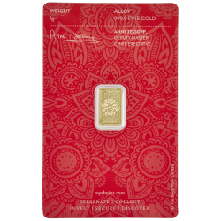1g Ganesh Gold Bar - The Royal Mint