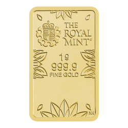 1g Om Gold Bar - The Royal Mint