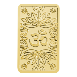 1g Om Gold Bar - The Royal Mint