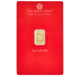 1g Om Gold Bar - The Royal Mint